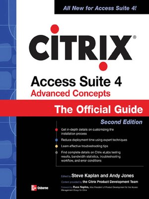cover image of Citrix&#174; Access Suite 4 Advanced Concepts